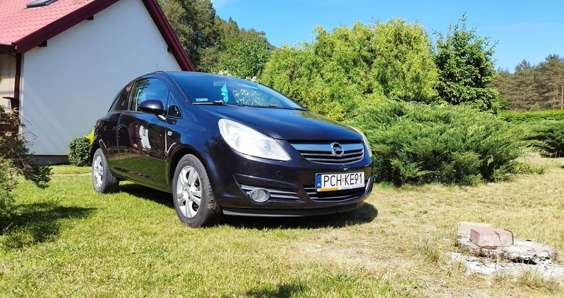 Opel Corsa cena 8300 przebieg: 220000, rok produkcji 2008 z Chodzież małe 56